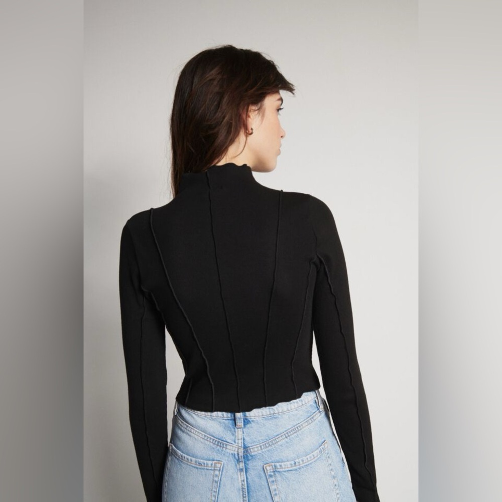 Dynamite Hara Long Sleeve Funnel Neck - Picture 2 of 7